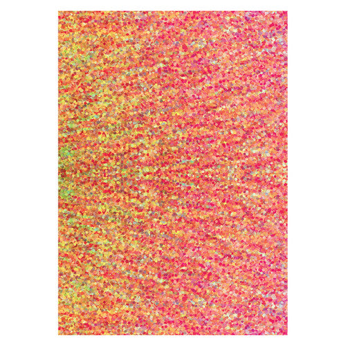 Zart Impressionist Pattern Papers A4 Pack of 40. Zart FSC-certified Impressionist pattern paper sheet detail