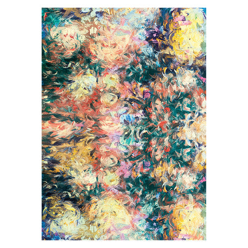 Zart Impressionist Pattern Papers A4 Pack of 40. Zart A4 pattern papers arranged flat showing variety of designs