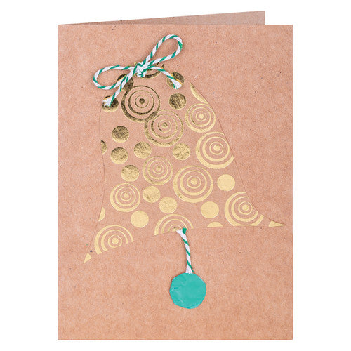 Zart Kraft Cards and Envelopes Pack of 20. Zart kraft cards displayed alongside painting and collage craft supplies