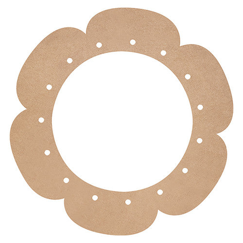 Zart Kraft Weaving Hanger Shapes Pack of 12. Completed woven kraft hanger shapes used as decorative keepsakes