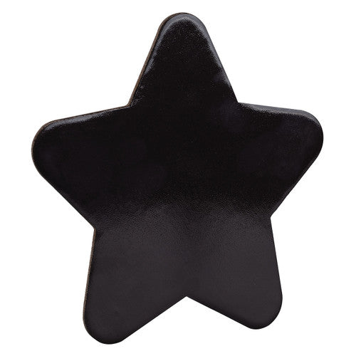 Zart Magnetic Canvas Board 15 x 15cm Star Set of 4. Close-up of star-shaped canvas board surface showing canvas texture.