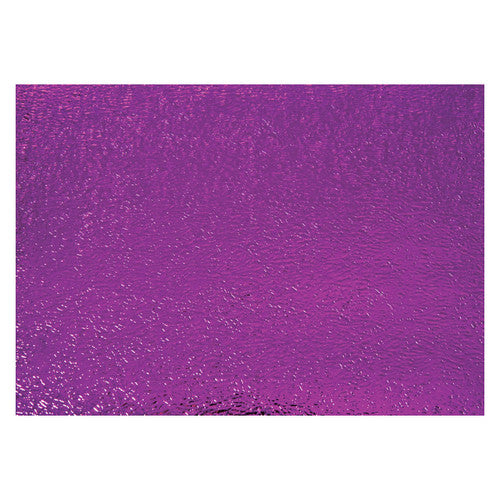 Zart metallic ripple paper sheets arranged in a colour fan showing all 8 shades