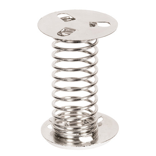 Zart Modelling Springs 25mm Diameter Pack of 10. Close-up of a single Zart modelling spring showing adhesive pad base
