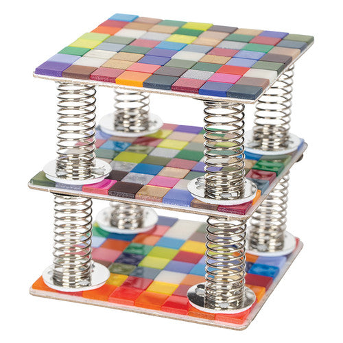 Zart Modelling Springs 25mm Diameter Pack of 10. Zart modelling springs attached to a craft model project surface