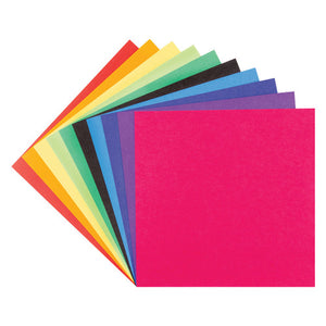 Zart Origami Paper Plain Pack of 100 sheets in reusable plastic storage case