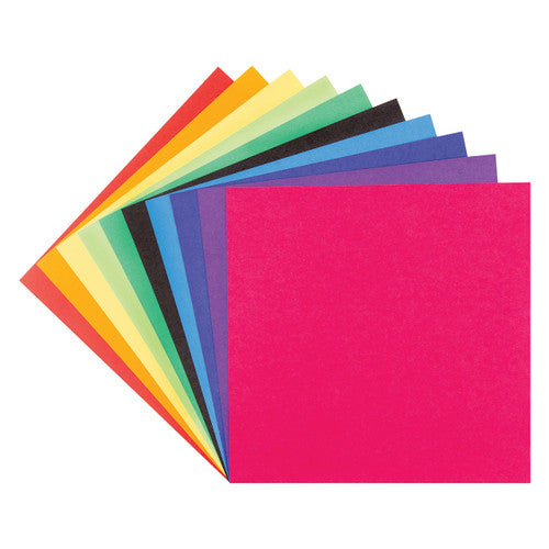Zart Origami Paper Plain Pack of 100 sheets in reusable plastic storage case