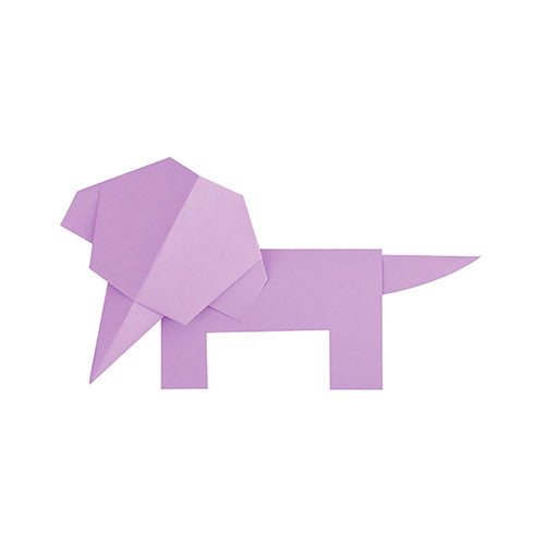 Stack of 15cm x 15cm origami paper sheets in assorted colours