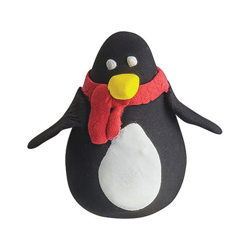 Zart Paper Magiclay black clay pack opened showing clay ready for modelling