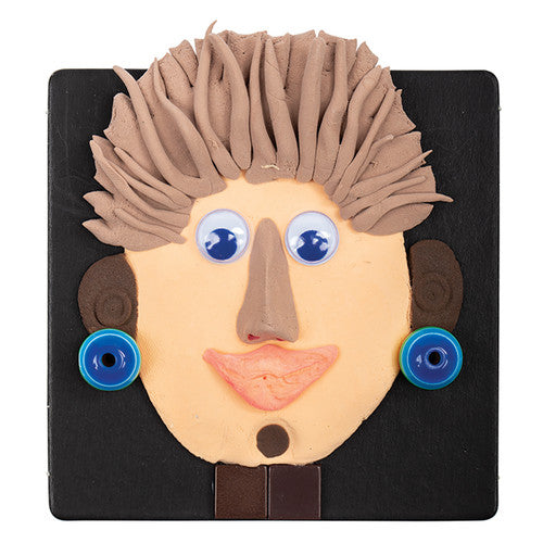 Individual 20g Zart Paper Magiclay pack showing natural earth tone clay