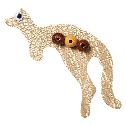 Zart Papier Mache Australian Animals Assorted Pack of 80. Pack of 80 papier mache Australian animals in product packaging.