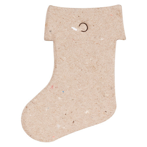 Papier mache gift tags and hanging ornaments from the Zart Christmas pack