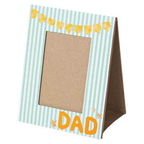 Zart papier mache frame displayed in landscape orientation with a 10x15cm photo insert