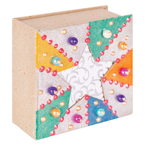 Zart Star Cut-Out Box displayed as a gift presentation box with lid alongside