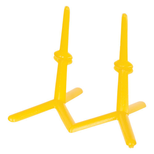 Zart Plastic Bird Beaks and Feet Pack of 60. Plastic bird feet joined at the toe, 3cm wide, suitable for free-standing figures