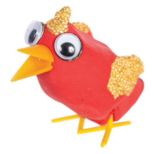 Zart Plastic Bird Beaks and Feet Pack of 60. Assortment of Zart plastic beaks and feet displayed together