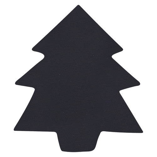 Completed scratch Christmas shape showing vibrant rainbow colours