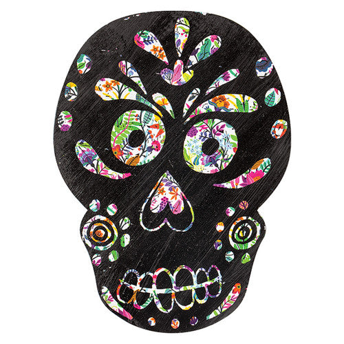 Zart Scratch Skulls Pack of 24. Classroom table with scratch skulls and wooden tools ready for use