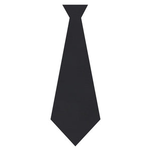 Zart Scratch Ties pack of 30 showing pre-cut tie shapes with black scratch art coating