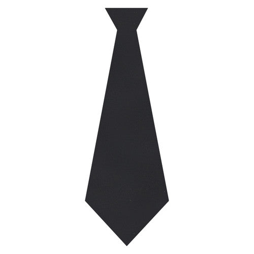 Zart Scratch Ties pack of 30 showing pre-cut tie shapes with black scratch art coating