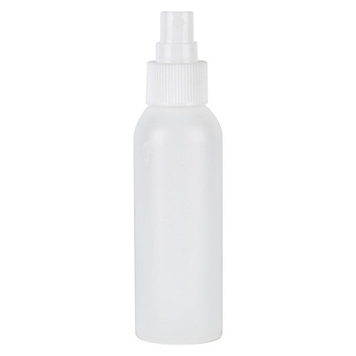Zart 100ml clear plastic spray mister bottles, pack of 5, with screw-on caps