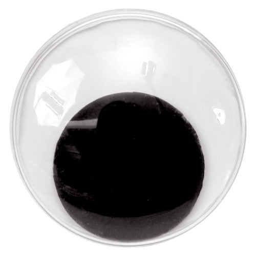 Zart Stick-On Joggle Eyes 10mm Pack of 100. Zart 10mm stick-on joggle eyes with moving black pupils, pack of 100.