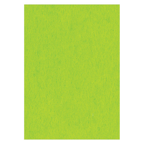 Zart Stiffened Felt A3 Pack of 10. Front view of Zart A3 stiffened felt pack showing colour variety