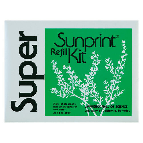 Zart Sun-Sensitive Paper 20 x 30cm pack of 15 sheets in blue