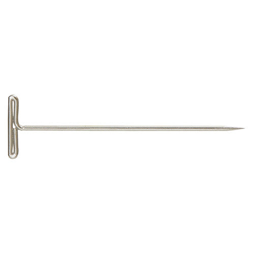 Zart T-Pins 51mm Pack of 350. Zart T-Pins 51mm pack of approximately 350 pins with T-shaped heads for easy grip.