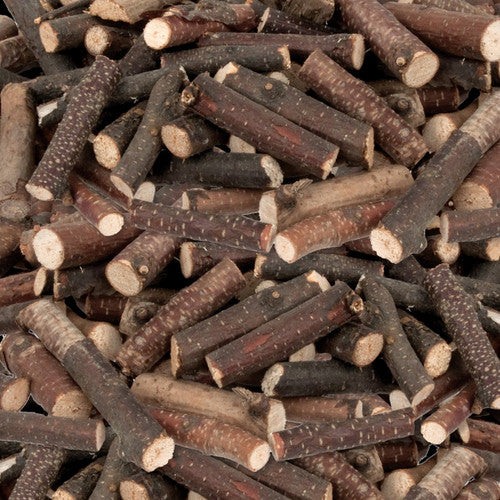 Close-up of Zart natural thick twigs showing texture and organic variation suitable for craft projects