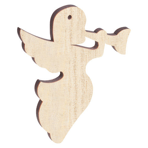Zart Wooden Christmas Shapes Large Assorted Pack of 30. Six Christmas shape designs laid out from the 30-piece Zart pack.