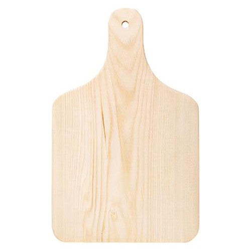 Zart FSC pinewood craft board measuring 25cm x 15cm with natural wood grain surface