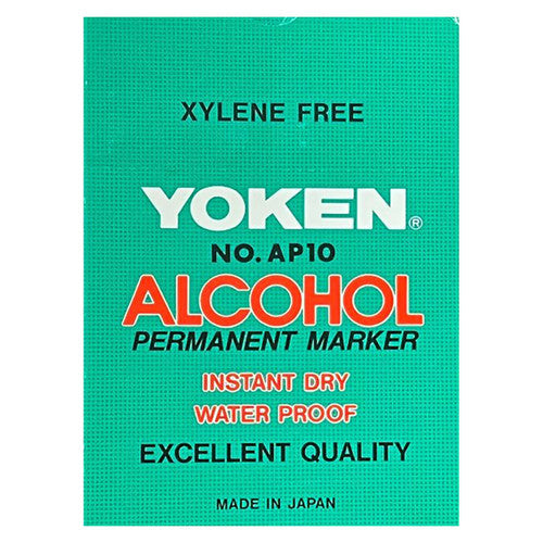 Zart Yoken Markers Bullet Assorted Pack of 12. Zart Yoken bullet tip markers in assorted colours, pack of 12 with aluminium barrels.