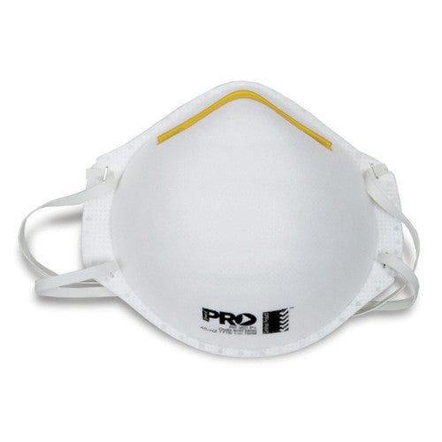 Zions P2 No Valve Respirator box of 20 with colour-coded packaging on white background
