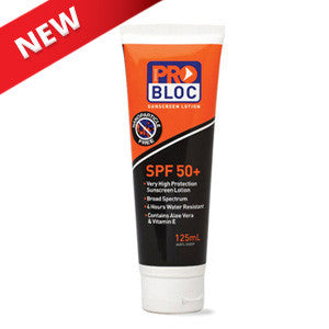 Zions SPF 50+ Sunscreen 125ml flip-top tube with Vitamin E and broad spectrum UVA/UVB protection