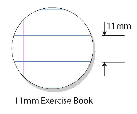 Writer Premium Exercise Book A4 48 Page 11mm Solid Ruled Red Margin Ice Cream Cover Pack 20 — bulk pack of 20