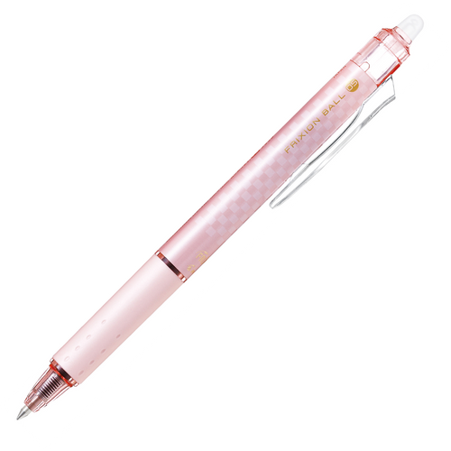 Pilot FriXion Clicker Limited Edition Erasable Gel Pen 0.5mm Pink Barrel Box of 10