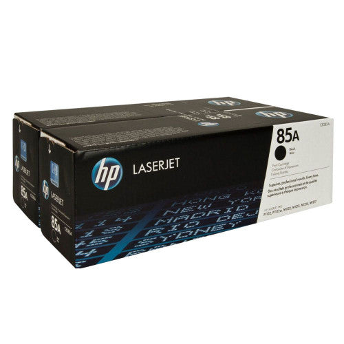 HP 85A Original LaserJet Toner Cartridge Black 3200 Pages Pack of 2