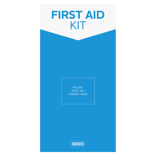 Aero First Aid Station Poly Sign