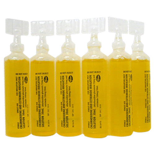 Aeroaid Chlorhexidine 0.05% Cetrimide 0.5% 30ml Box of 30