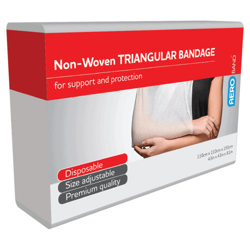 Aeroband Non-Woven Triangular Bandage 110 x 110 x 155cm Bag of 10