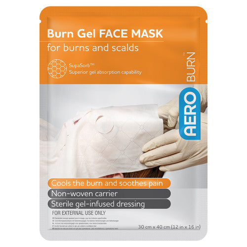 Aeroburn Burn Gel Face Mask 30 x 40cm
