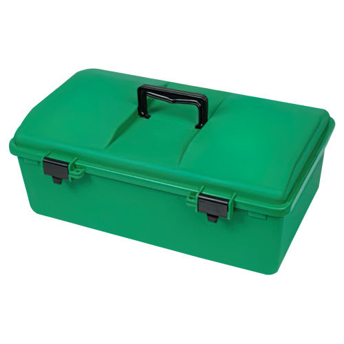 Aerocase Green Plastic Tacklebox with 1 Liftout Tray 30 x 46.5 x 18cm