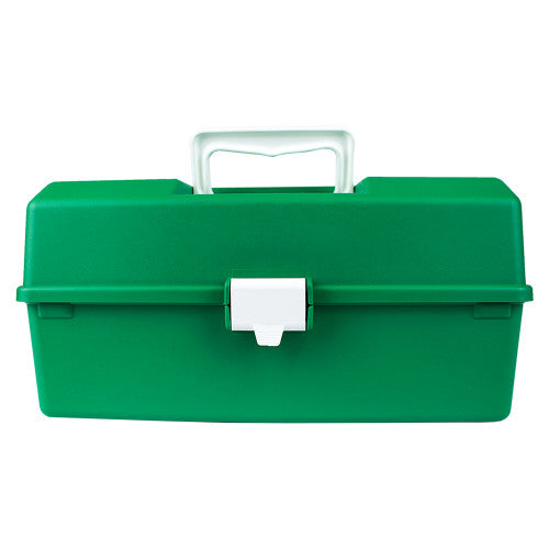 Aerocase Green Plastic Tacklebox with 1 Tray 16 x 33 x 19cm