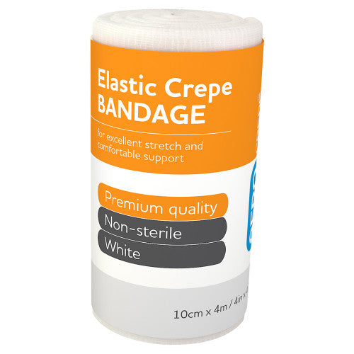 Aerocrepe Elastic Crepe Bandage 10cm x 4m Wrap of 12