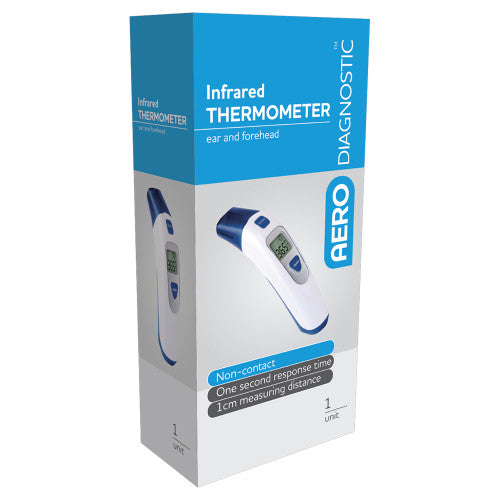 Aerodiagnostic Personal Infrared Ear and Forehead Thermometer