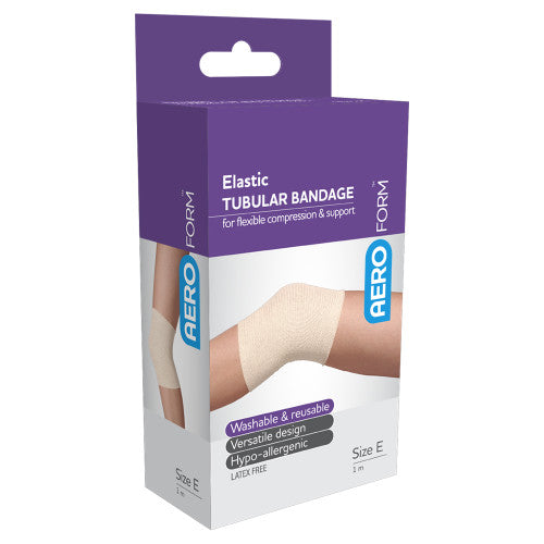 Aeroform Size E Adult Legs Elastic Tubular Bandage 8.5cm x 1m