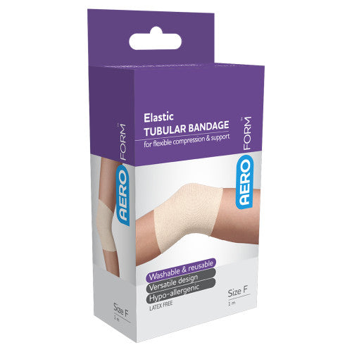 Aeroform Size F Large Legs Elastic Tubular Bandage 10cm x 1m