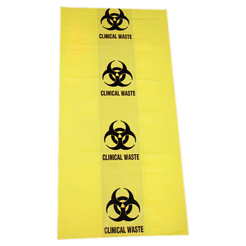 Aerohazard Biohazard Waste Bag 10L 40um 350 x 470mm Pack of 100