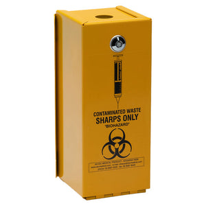 Aerohazard Steel Sharps Safe 1.4L with 2 x 1.4L Containers