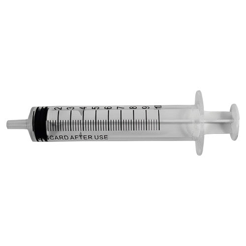 Aeroinstruments Polyethylene Disposable Slip Tip Syringe 10ml Sterile